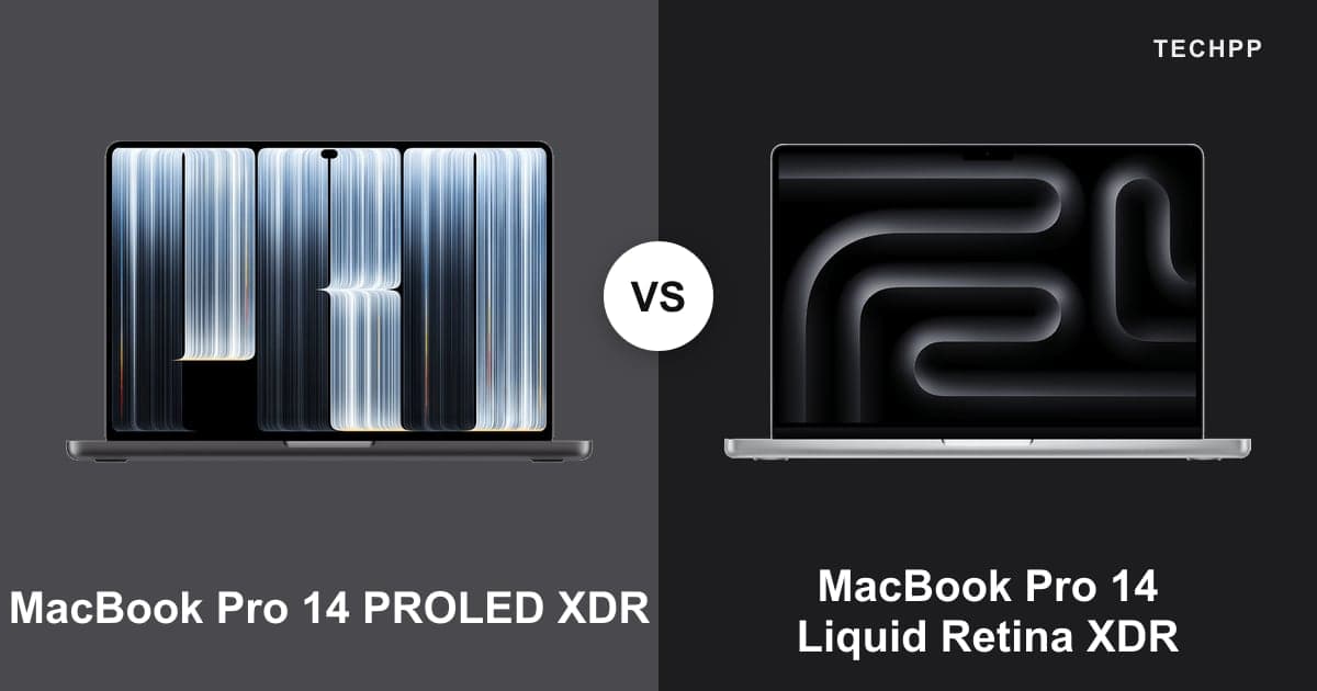 Apple MacBook Pro 14 PROLED XDR vs Liquid Retina XDR (M5 Pro/Max)