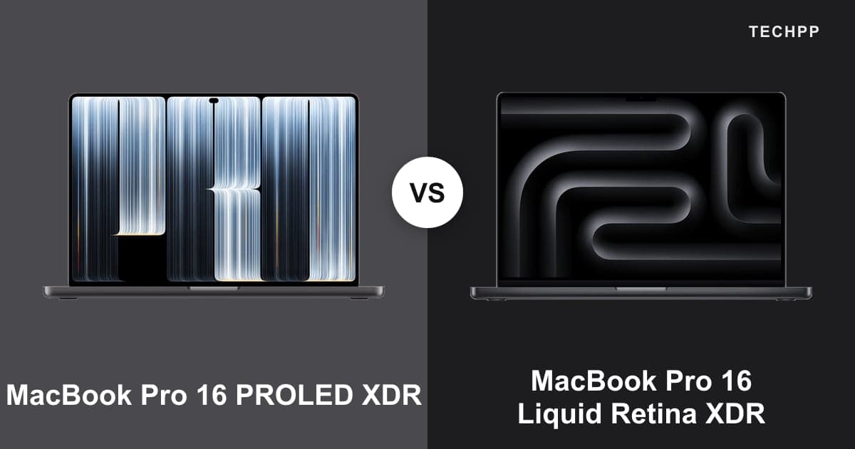 Apple MacBook Pro 16 PROLED XDR vs Liquid Retina XDR (M5 Pro/Max)
