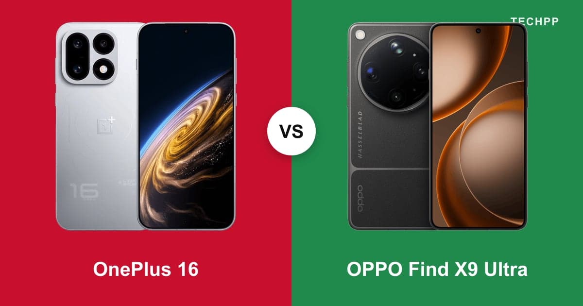 OnePlus 16 vs OPPO Find X9 Ultra