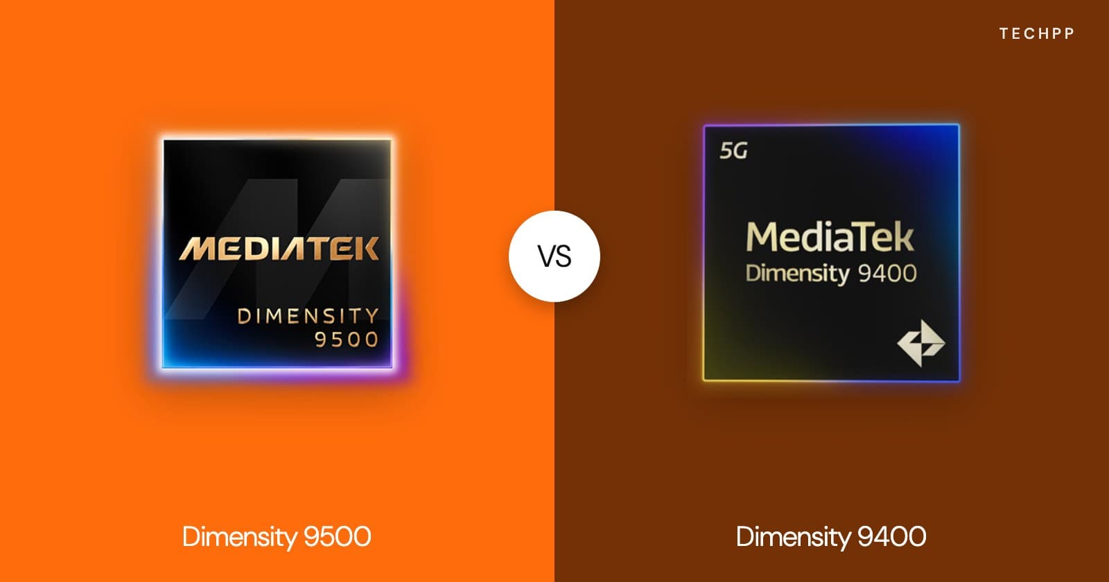 Dimensity 9500 vs Dimensity 9400