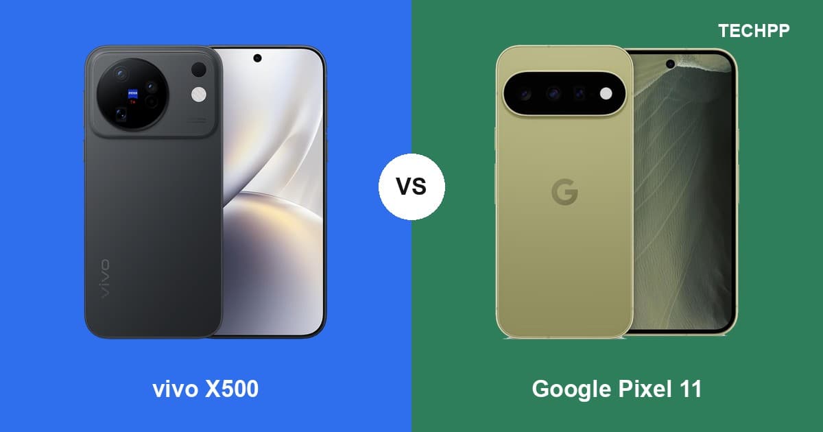 vivo X500 vs Google Pixel 11