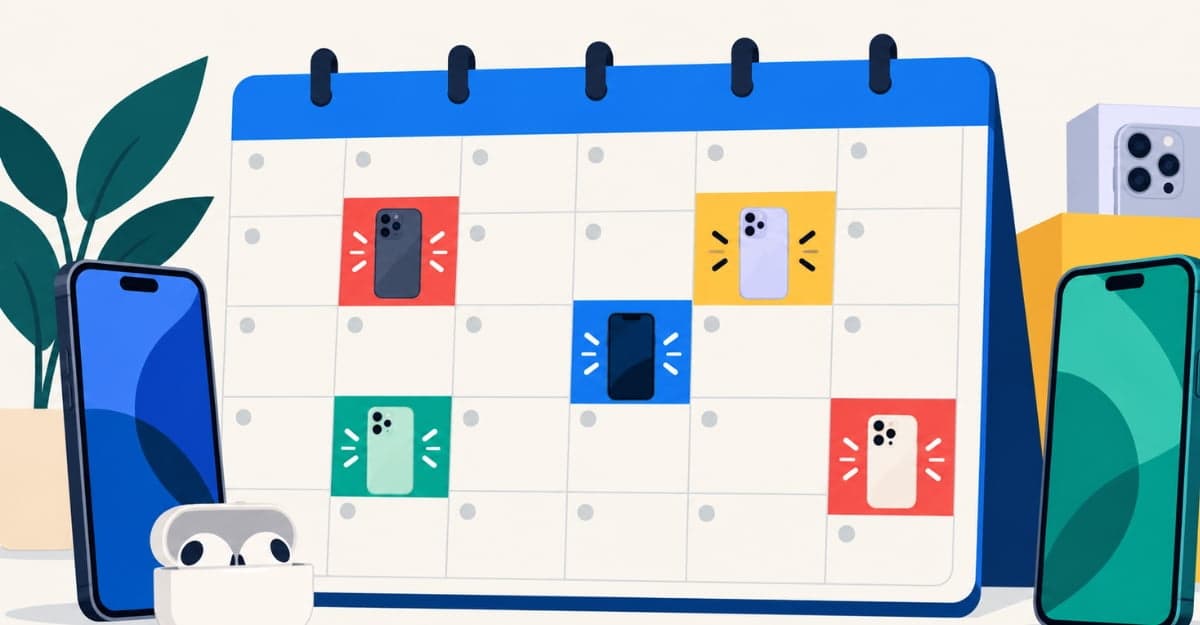 Smartphone Launch Calendar