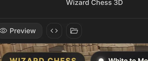 Artifacts in Google AI Studio, zoomed in