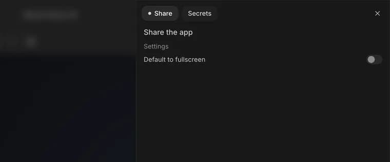 Default to fullscreen in Google AI Studio, zoomed in
