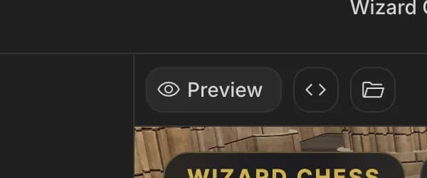 Preview in Google AI Studio, zoomed in
