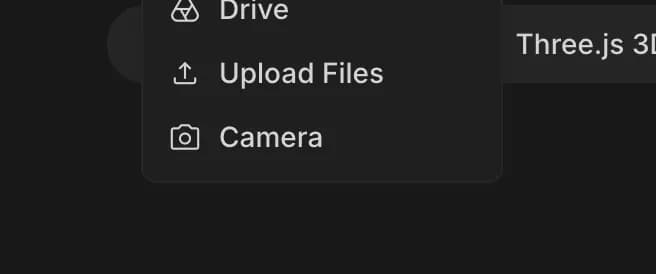 Camera in Google AI Studio, zoomed in