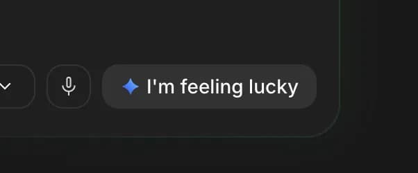 I'm feeling lucky in Google AI Studio, zoomed in