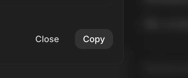 Copy in Google AI Studio, zoomed in