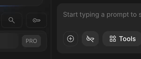 Insert in Google AI Studio, zoomed in