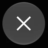 Close icon in ColorOS 17 Camera