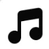Music icon in Facebook