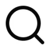 Search icon in Facebook