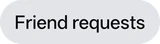 Friend requests icon in Facebook