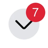 Profile switcher icon in Facebook
