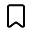 Saved icon in Facebook