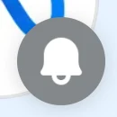 Account notice badge icon in Facebook