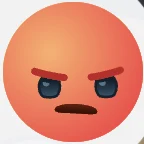 Angry icon in Facebook