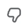 Downvote icon in Facebook