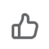 Like comment icon in Facebook