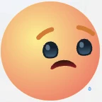 Sad icon in Facebook