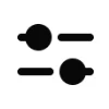 Filters icon in Facebook