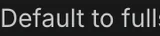 Default to fullscreen icon in Google AI Studio