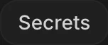 Secrets icon in Google AI Studio
