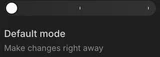 Mode slider icon in Google AI Studio