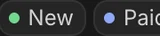 New and Paid tags icon in Google AI Studio