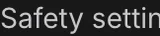 Safety settings icon in Google AI Studio