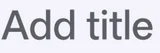 Add title icon in Google Calendar