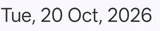 Starts icon in Google Calendar