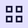 Grid view icon in Google Drive