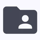 Shared folder icon in Google Drive