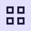 View as grid icon in Google Drive