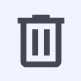 Trash icon in Google Drive