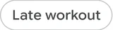 Late workout icon in Google Health