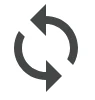 Sync icon in Google Health