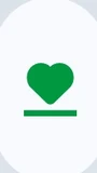 Resting heart rate icon in Google Health