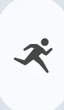 Run distance icon in Google Health
