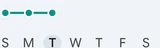 Running distance icon in Google Health