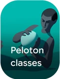 Peloton classes icon in Google Health