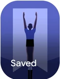 Saved icon in Google Health