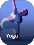 Yoga icon in Google Health