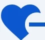 Low heart rate icon in Google Health