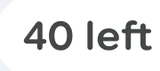 Points left icon in Google Health