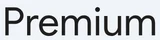 Premium icon in Google Health
