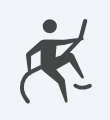 Indoor climbing icon in Google Health