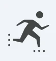 Rollerblading icon in Google Health