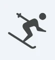 Skiing icon in Google Health